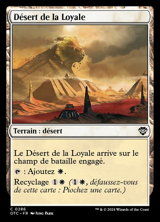 image Désert de la Loyale