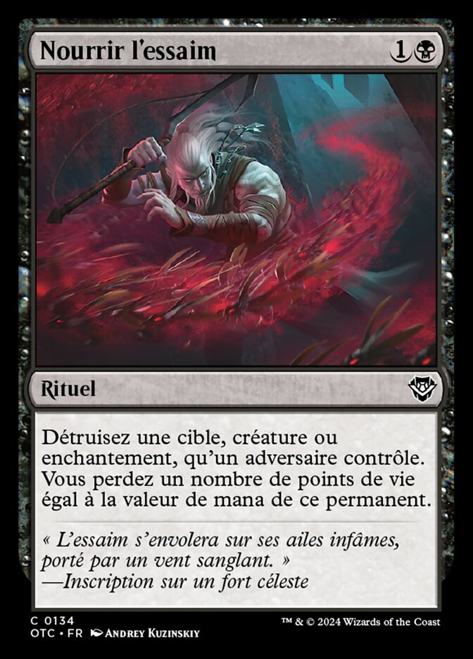 image Nourrir l'essaim