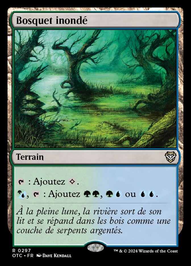 image Bosquet inondé