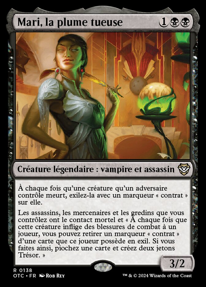 image Mari, la plume tueuse