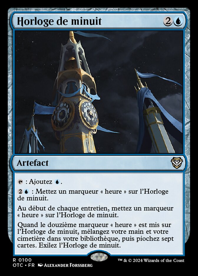 image Horloge de minuit