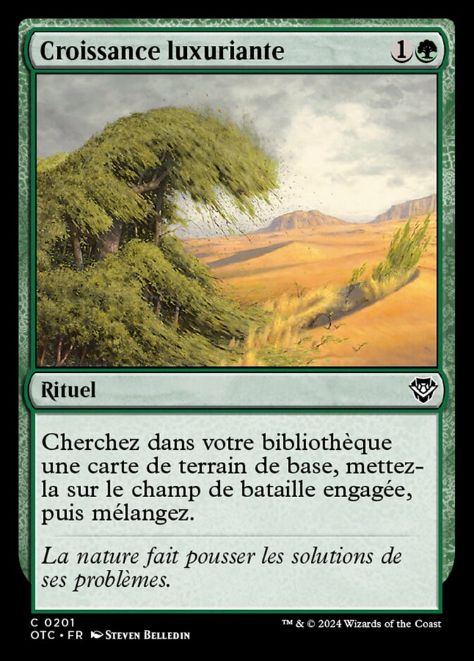 image Croissance luxuriante
