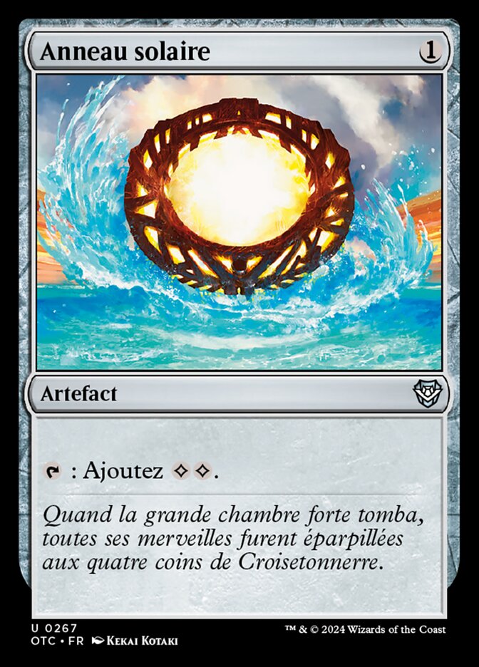 image Anneau solaire