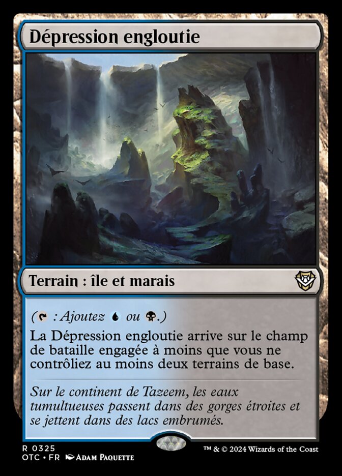 image Dépression engloutie