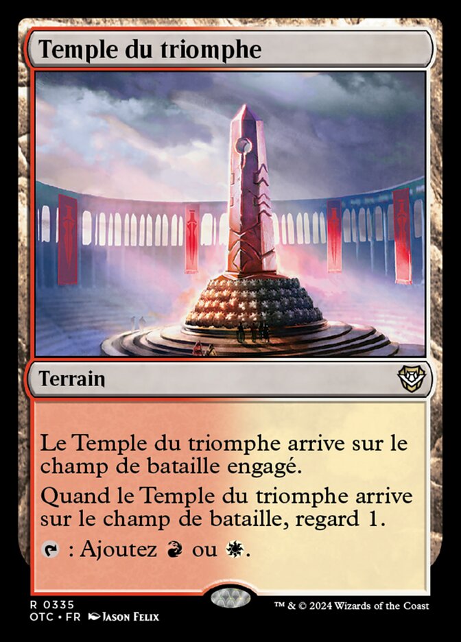 image Temple du triomphe
