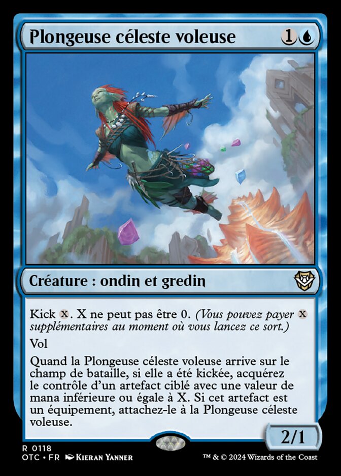 image Plongeuse céleste voleuse