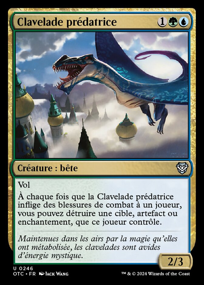 image Clavelade prédatrice