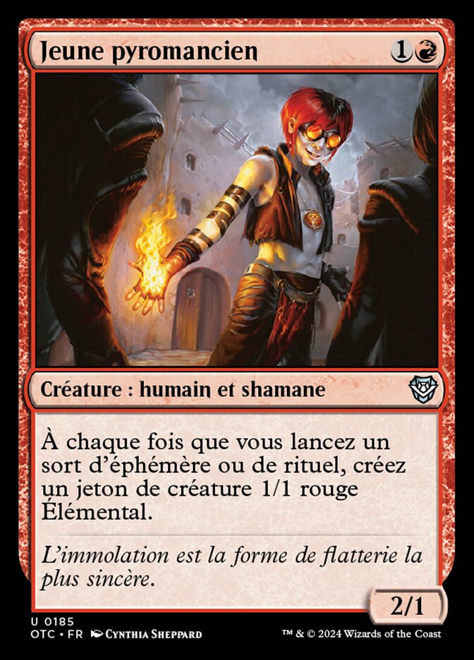 image Jeune pyromancien
