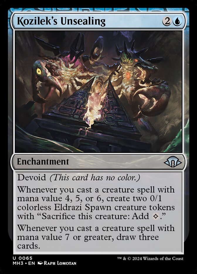 image Kozilek's Unsealing
