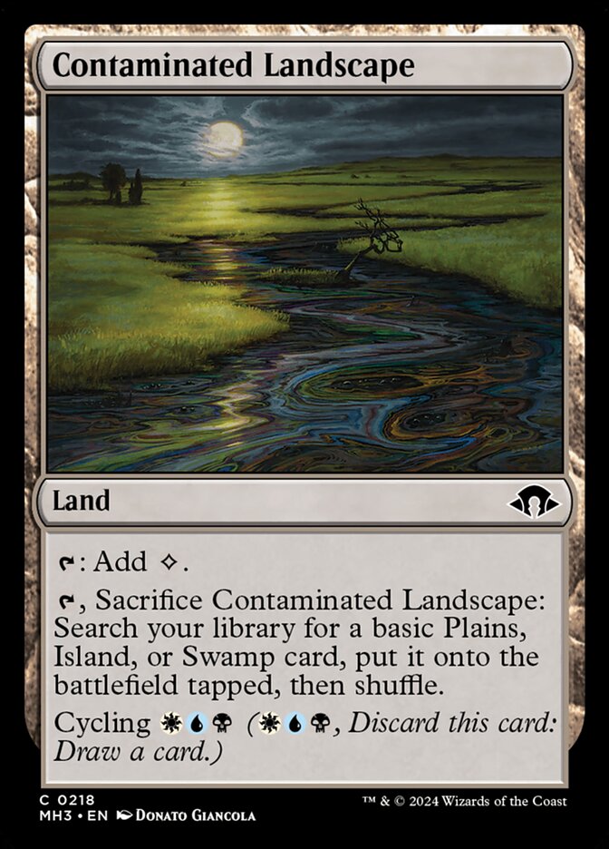 image Contaminated Landscape