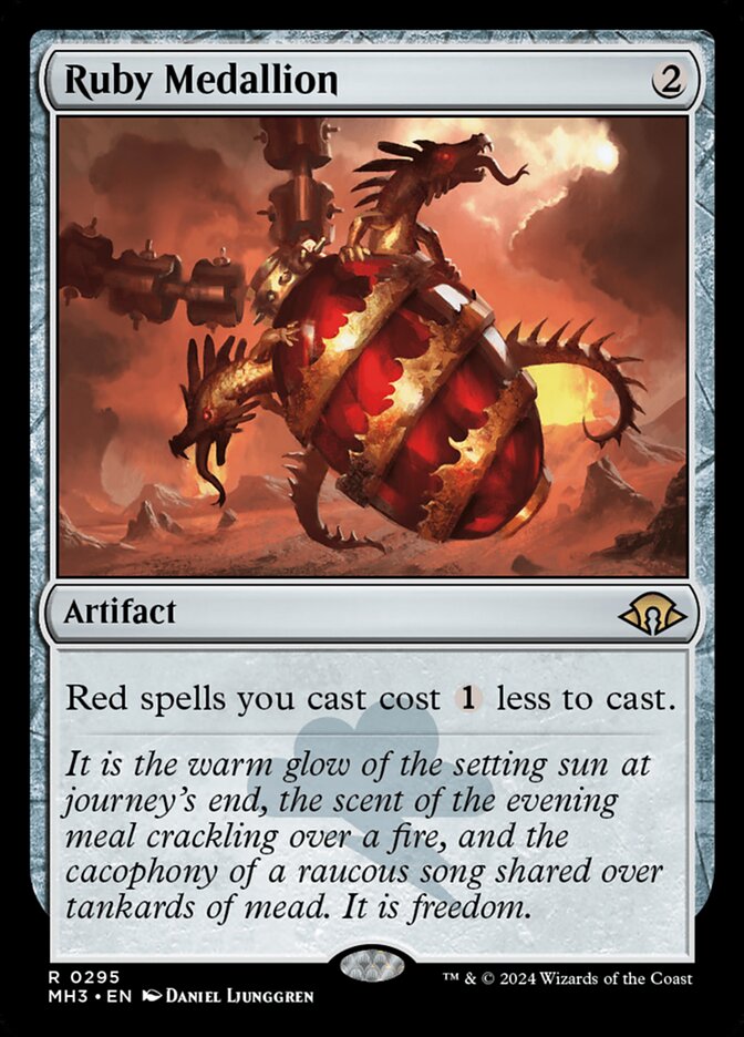 image Ruby Medallion