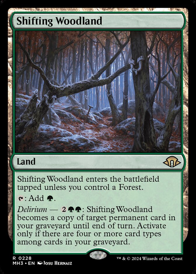 image Shifting Woodland
