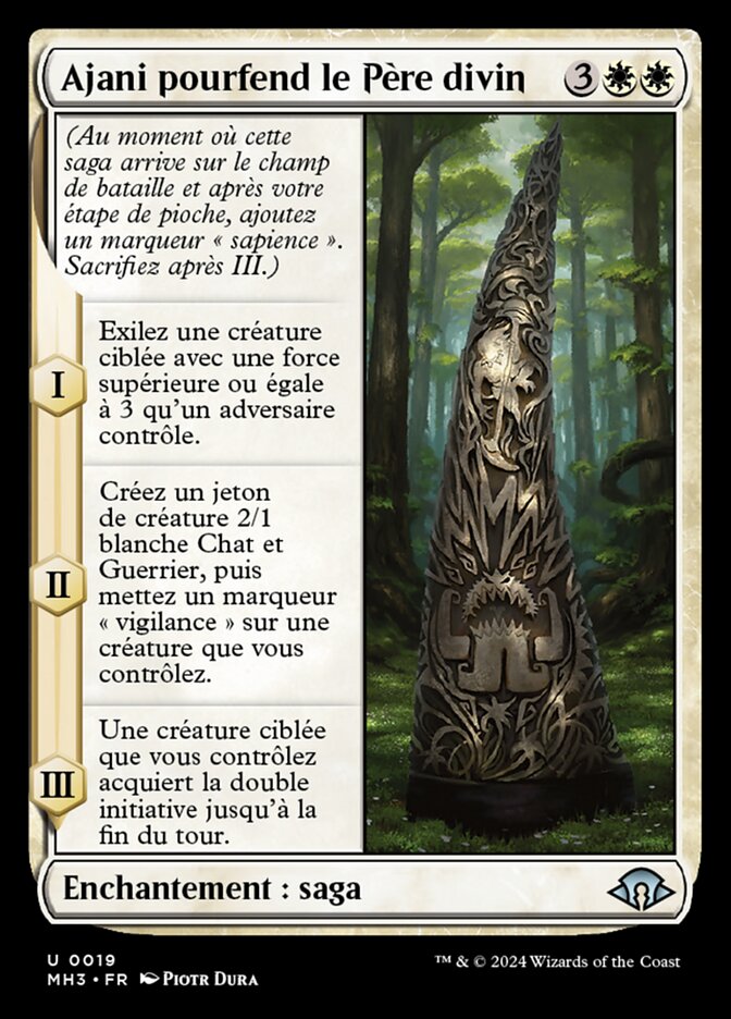 image Ajani pourfend le Père divin