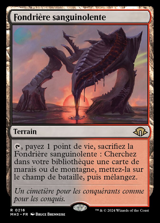 image Fondrière sanguinolente