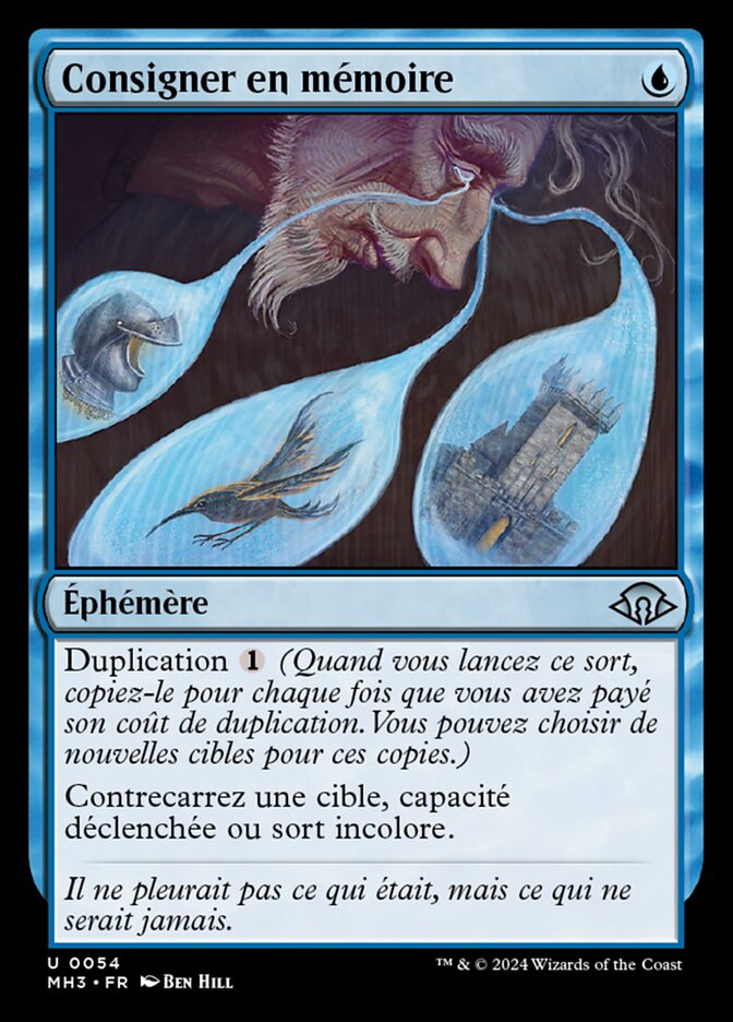 image Consigner en mémoire