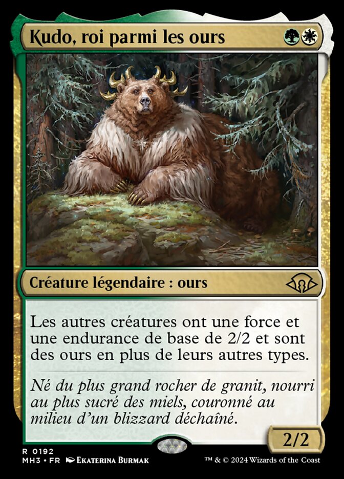 image Kudo, roi parmi les ours