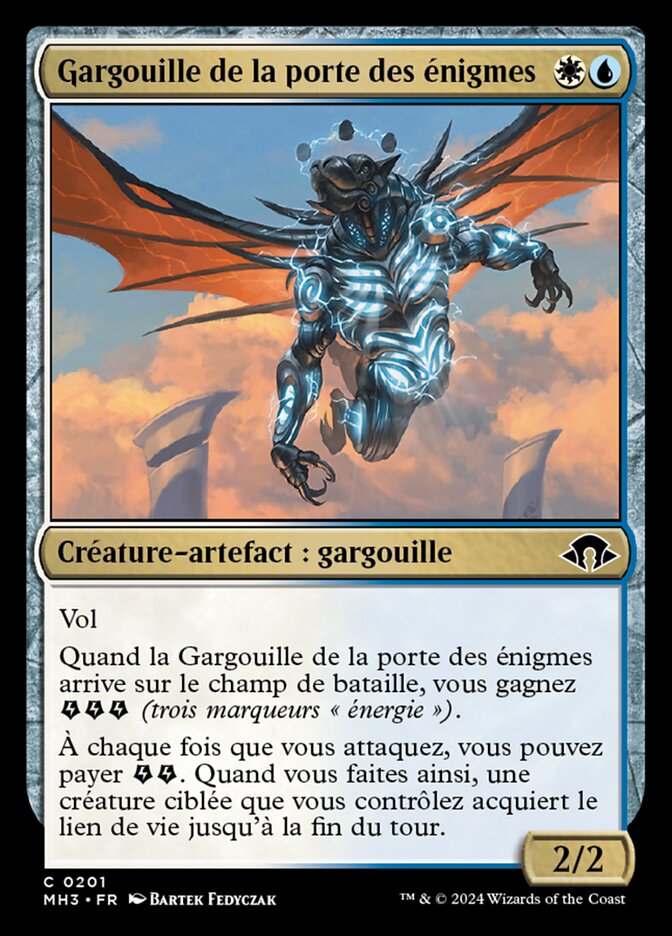 image Gargouille de la porte des énigmes