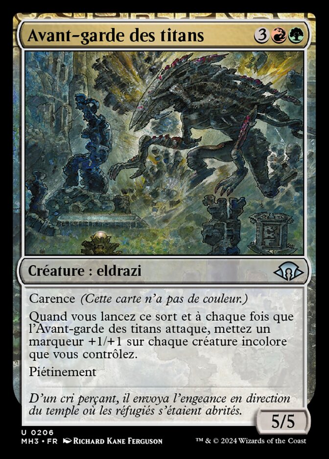 image Avant-garde des titans