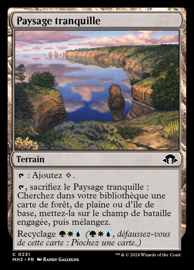 image Paysage tranquille