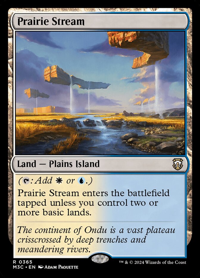 image Prairie Stream