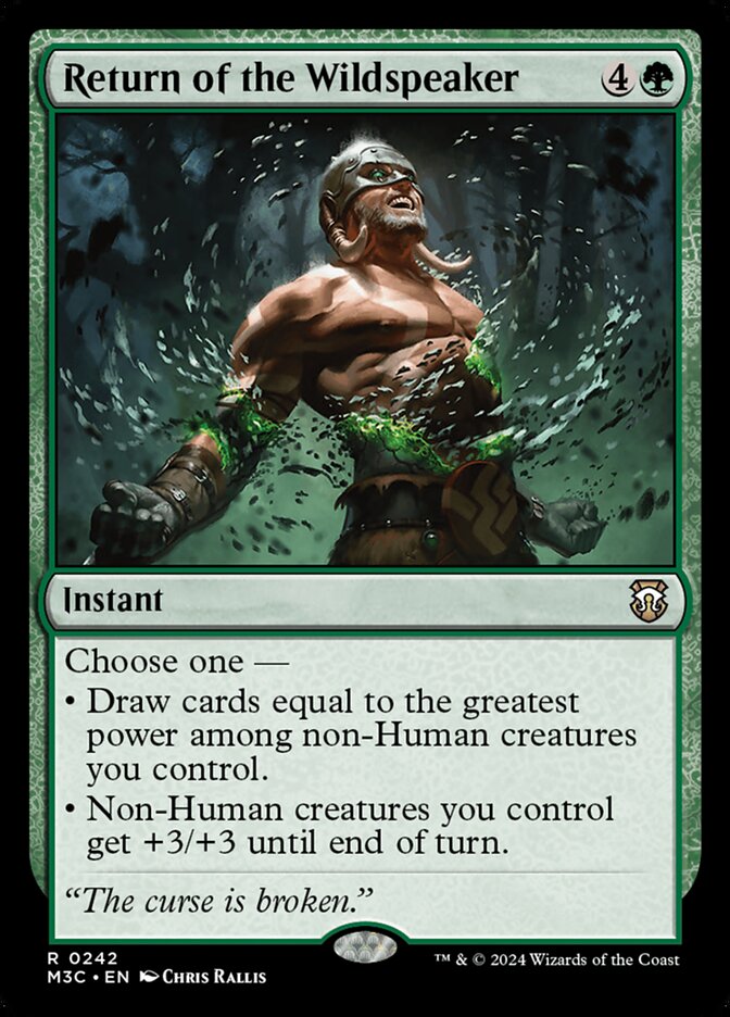 image Return of the Wildspeaker