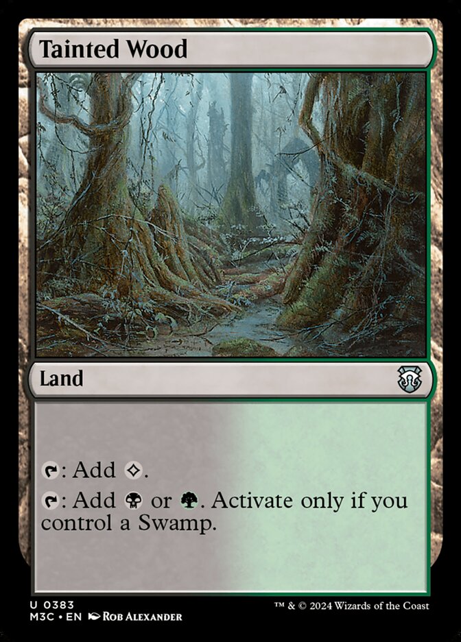image Tainted Wood