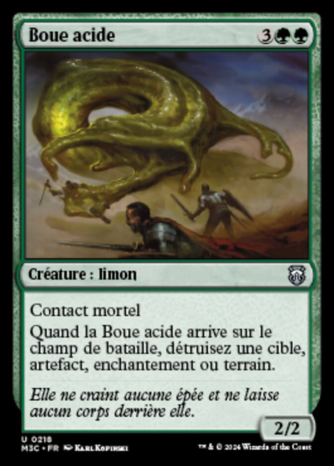 image Boue acide
