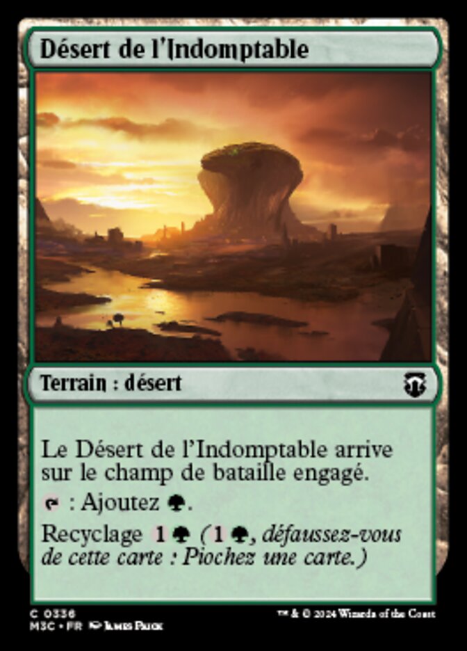 image Désert de l'Indomptable