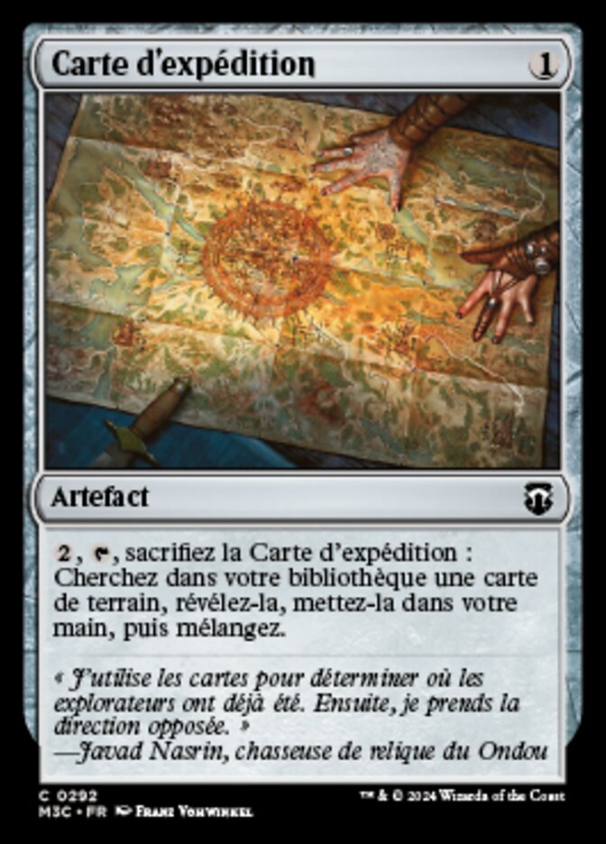 image Carte d'expédition