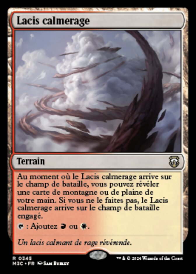 image Lacis calmerage