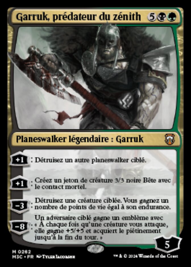 image Garruk, prédateur du zénith