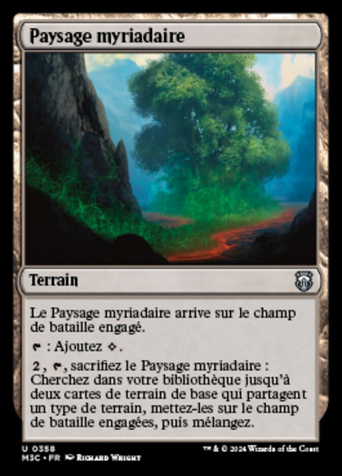 image Paysage myriadaire