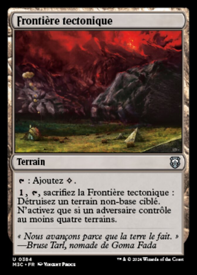 image Frontière tectonique