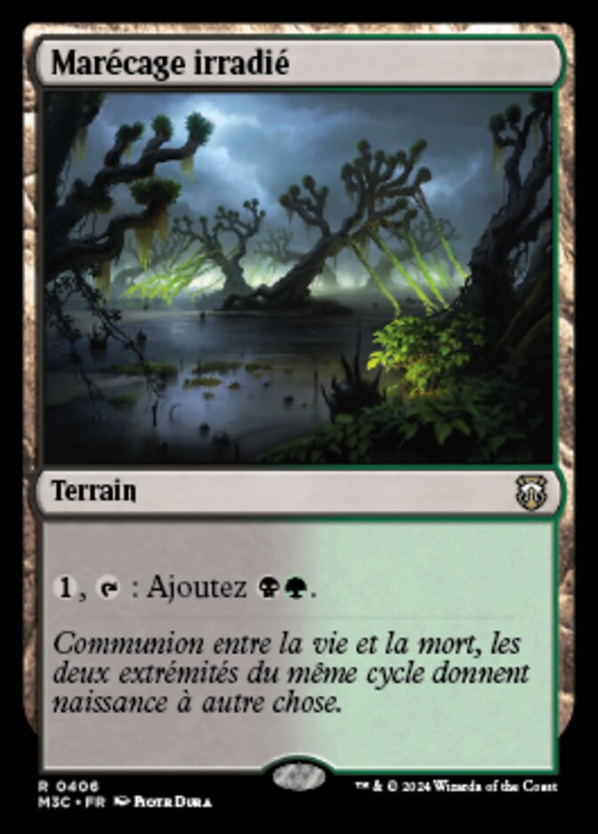image Marécage irradié