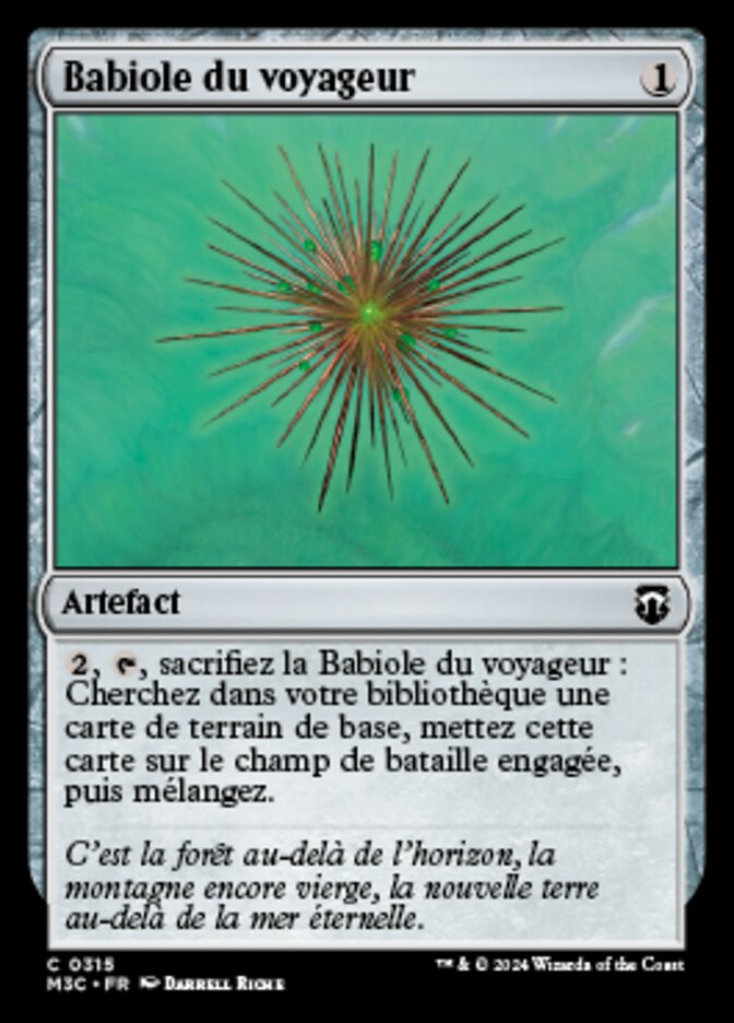image Babiole du voyageur