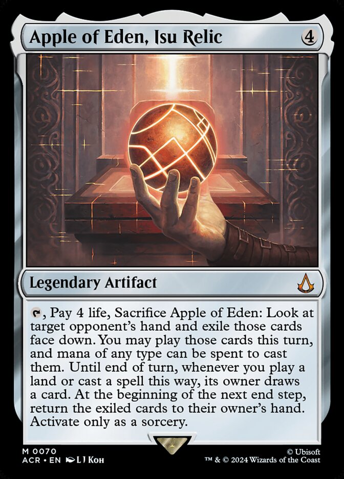 image Apple of Eden, Isu Relic