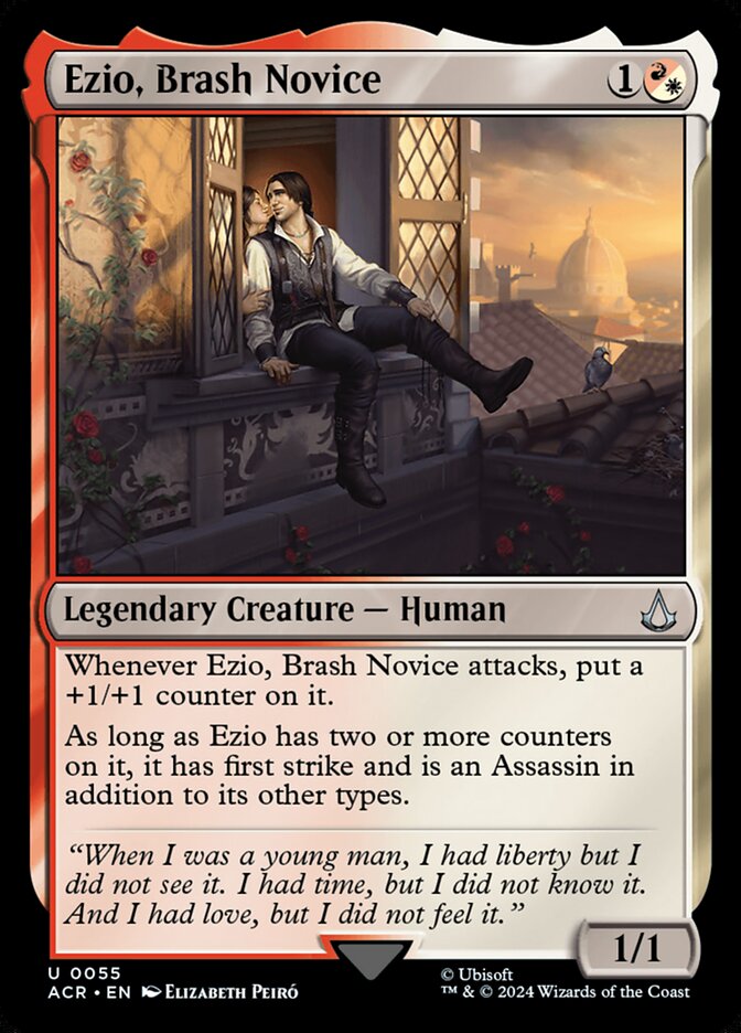 image Ezio, Brash Novice