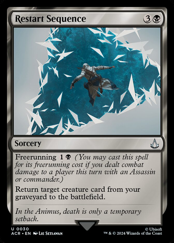 image Restart Sequence