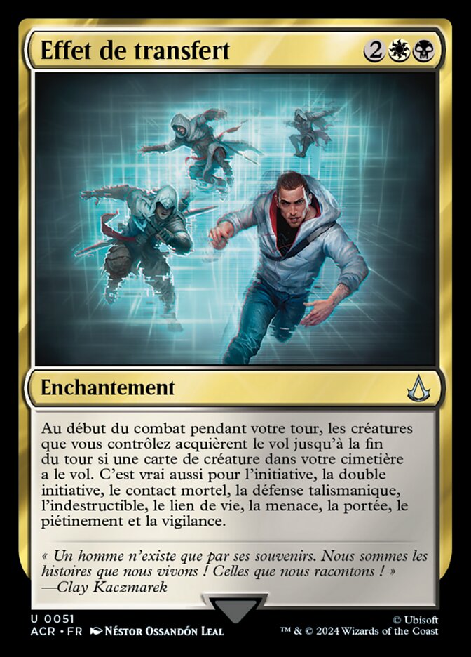 image Effet de transfert