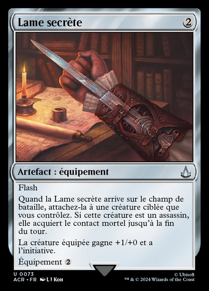 image Lame secrète
