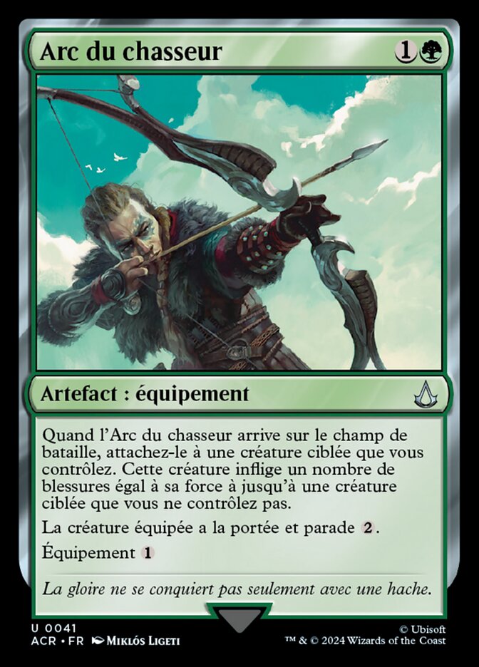 image Arc du chasseur