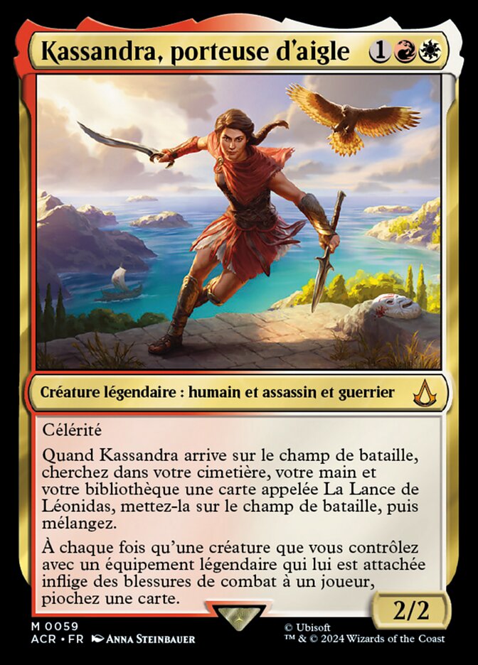 image Kassandra, porteuse d'aigle