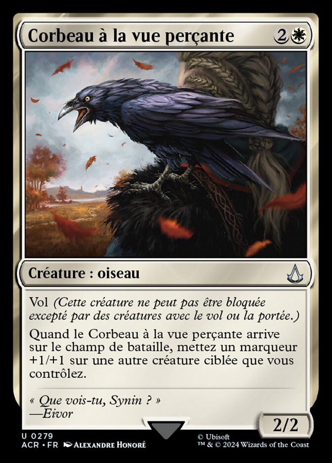 image Corbeau à la vue perçante