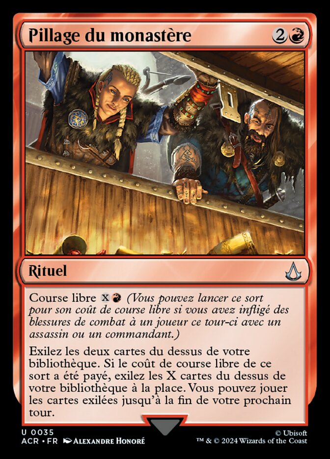 image Pillage du monastère