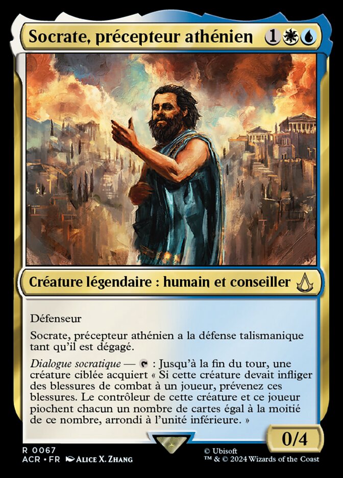 image Socrate, précepteur athénien