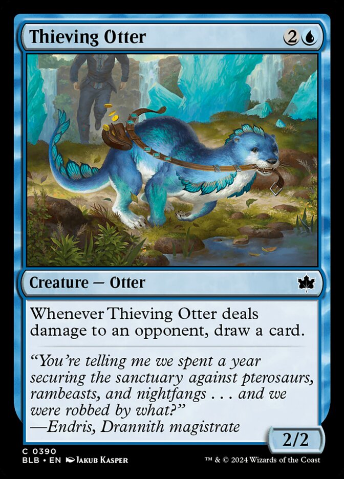 image Thieving Otter