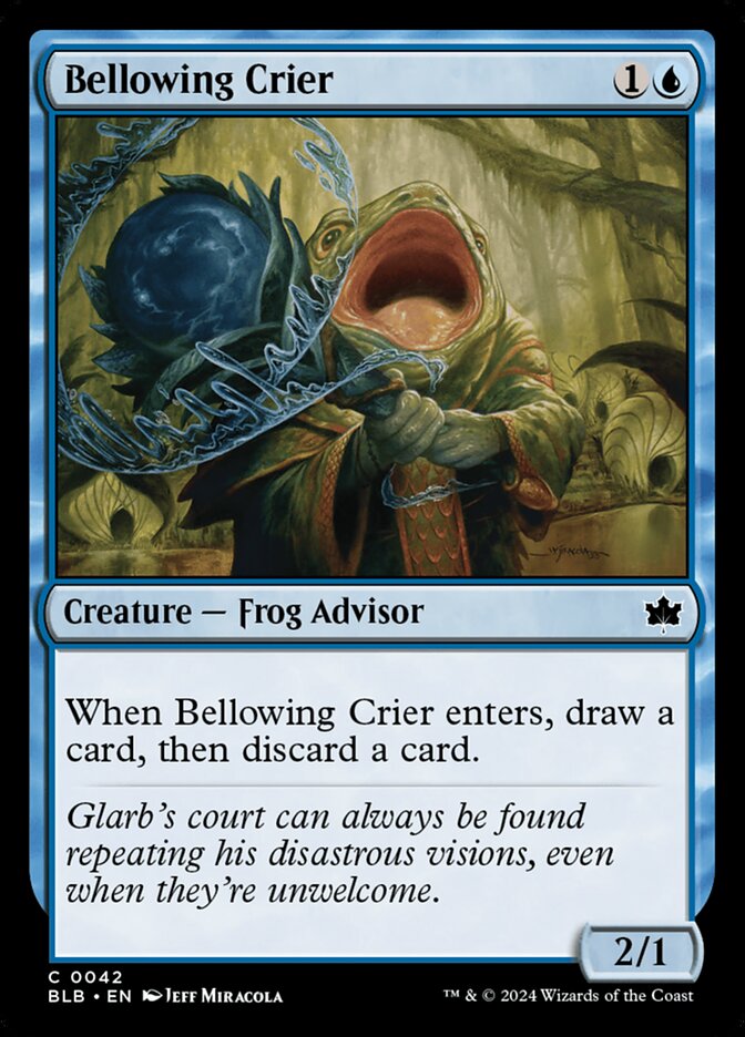 image Bellowing Crier