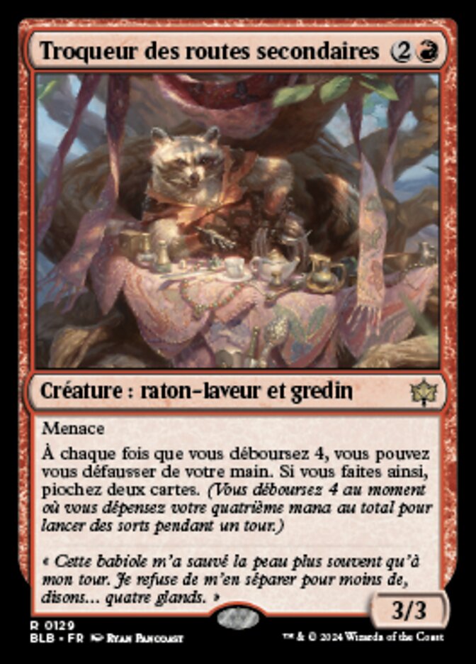 image Troqueur des routes secondaires