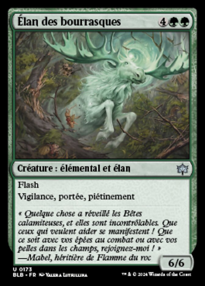 image Élan des bourrasques