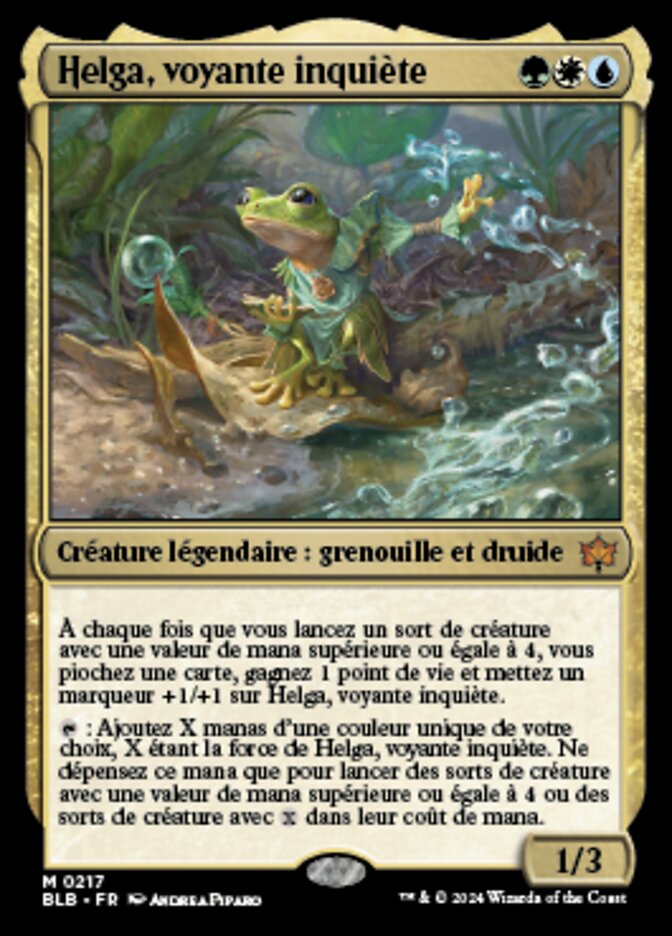 image Helga, voyante inquiète
